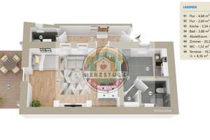 Exklusives Mehrfamilienhaus mit zweitem separaten herrlichen Wohnhaus zu verkaufen, komplett renovie – Die vollständige Adresse der Immobilie erhältst du vom Anbieter., 95448 Hammerstatt/St. Georgen, Bayreuth – Vorschaubild 23
