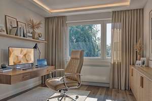 Modernes Wohnen im Grünen | Kernsanierte 3-Zimmer-Wohnung mit Balkon provisionsfrei – Kimbernstieg 29, 22455 Niendorf, Hamburg – Vorschaubild 12