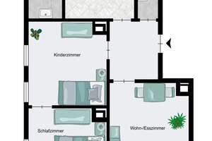 Idyllische Wohnung im Erdgeschoss – Die vollständige Adresse der Immobilie erhältst du vom Anbieter., 72764 Reutlingen-Mitte, Reutlingen – Vorschaubild 22