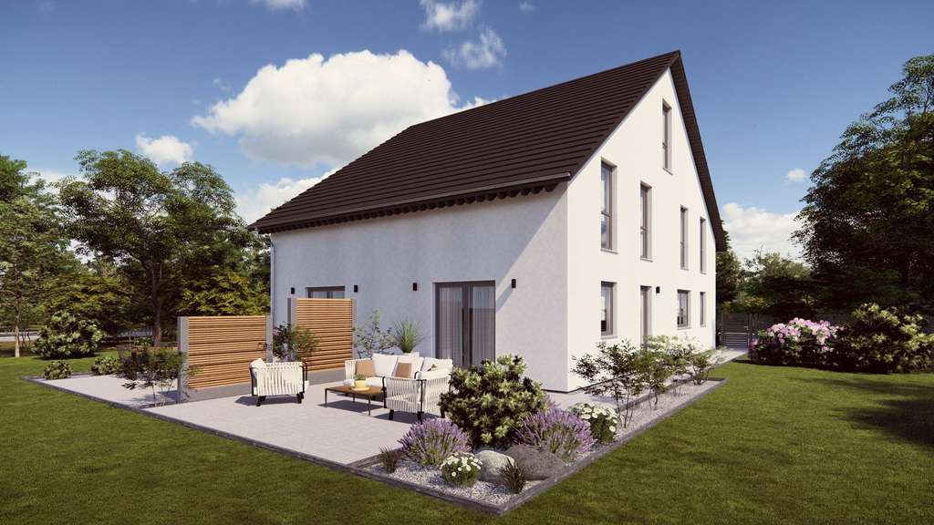 Immobilie in Wedemark - MODERNES ZWEIFAMILIENHAUS MIT VIELSEITIGEM GRUNDRISS - Bild 2