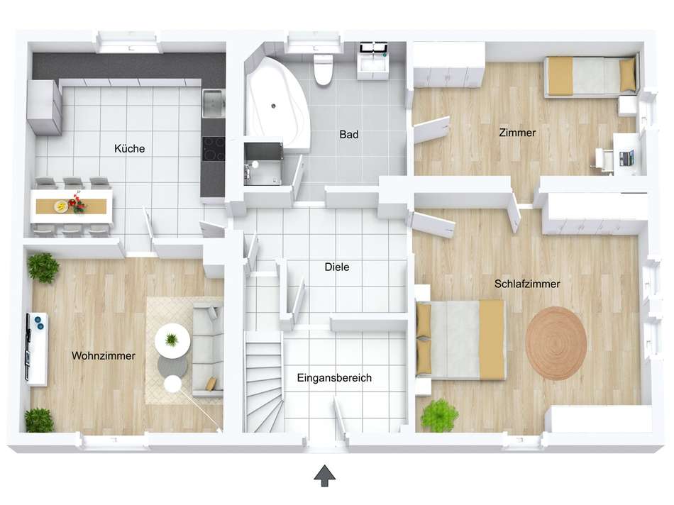 Grundriss Erdgeschoss