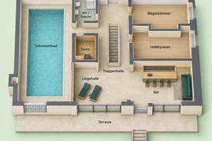 Sehr schönes Einfamilienhaus mit Schwimmbad und Sauna in Heilbronn – 74078 Frankenbach, Heilbronn – Vorschaubild 19