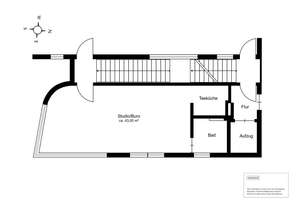 Modernes Studio in exklusiver Lage im Herzen von Marienburg – Die vollständige Adresse der Immobilie erhältst du vom Anbieter., 50968 Marienburg, Köln – Vorschaubild 9