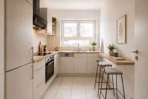 Sonnige 2-Zimmer-Wohnung vor Freiburg | Südwest-Balkon | Tageslichtbad | sofort bezugsfrei – Die vollständige Adresse der Immobilie erhältst du vom Anbieter., 79232 March – Vorschaubild 4