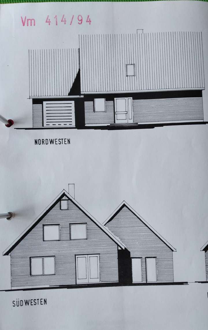 Ausrichtung des Grundstücks 1