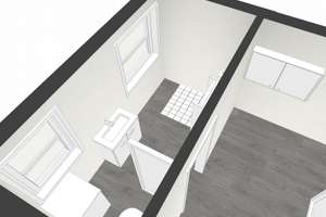 Hochwertige Ausstattung,möbliert-Erstbezug nach Kernsanierung: 2-Zimmer-Souterrain-Whg.,Design EBK – Die vollständige Adresse der Immobilie erhältst du vom Anbieter., 12165 Steglitz, Berlin – Vorschaubild 35