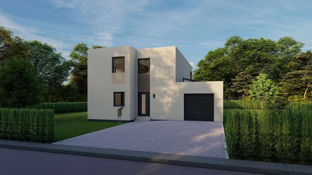 Immobilie in Niedernwöhren - Stadtvilla in Niedernwöhren - Ihr neues Zuhause in nur 18 Tagen Bauzeit! - Bild 0