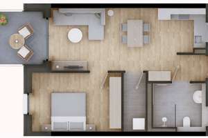Neubau 2-Zimmer-Wohnung in Landau an der Isar – Platanenstraße 23, 94405 Landau an der Isar – Vorschaubild 2