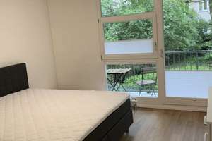 Schöne möblierte 2-Zimmer-Wohnung mit EBK und Balkon in Schwabing-West, München – Georgenstraße 26, 80977 Neuschwabing, München – Vorschaubild 4