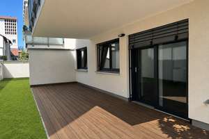 Moderne 4-Zimmer-Wohnung mit Terrasse & Garten