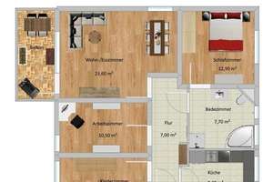 Provisionsfrei ! : 4-Zimmer-Wohnung mit Sonnenbalkon & Tageslichtbad – Die vollständige Adresse der Immobilie erhältst du vom Anbieter., 53123 Duisdorf, Bonn – Vorschaubild 19