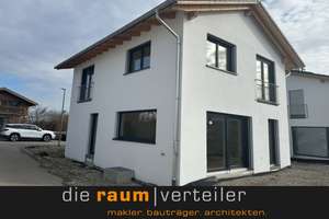 Baubeginn erfolgt: Neubau Einfamilienhaus in Bruckmühl, 5-Zi., ca. 125 qm Wfl., Süd-West-Grundstück – Die vollständige Adresse der Immobilie erhältst du vom Anbieter., 83052 Bruckmühl – Vorschaubild 1
