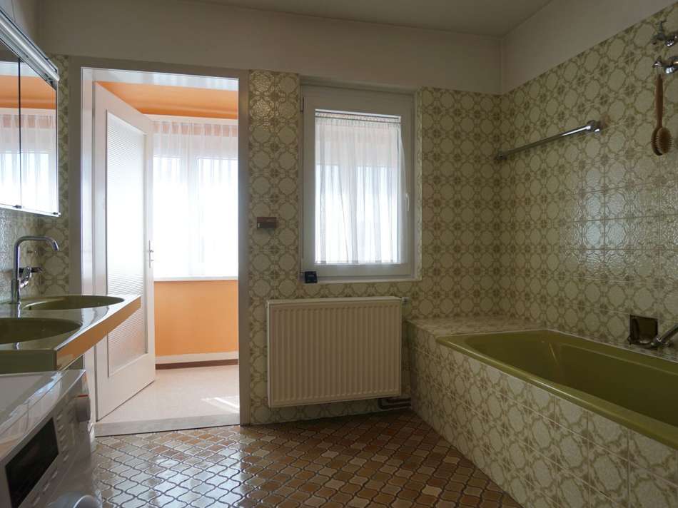Bad mit Zugang zur Veranda