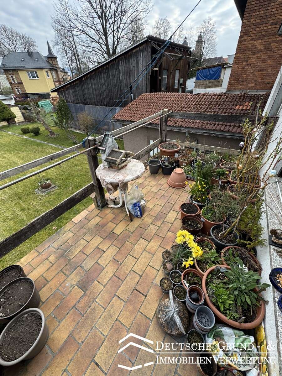 Eigentumswohnung im separaten Hinterhaus mit Balkon und Garage, Schmalkalden Meiningen Kreis – Bild 4