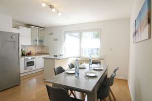Großzügige, moderne 2-Zimmer-Wohnung, voll möbliert