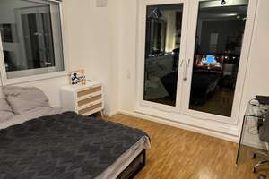 Teilmöblierte zentrale 1-Zimmer Penthouse-Wohnung mit Dachterasse am Zollhafen zur Untermiete – Die vollständige Adresse der Immobilie erhältst du vom Anbieter., 55118 Neustadt, Mainz – Vorschaubild 9