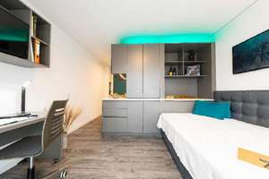 Zentrale Lage, ruhiges City-Apartment: Ideal für Studenten – Karlstraße 57, 64285 Mitte, Darmstadt – Vorschaubild 4