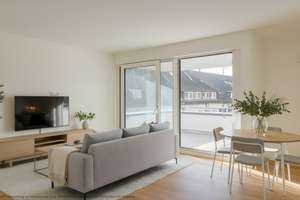 Gemütliche 2-Zimmer-Wohnung mit offener Küche und Balkon