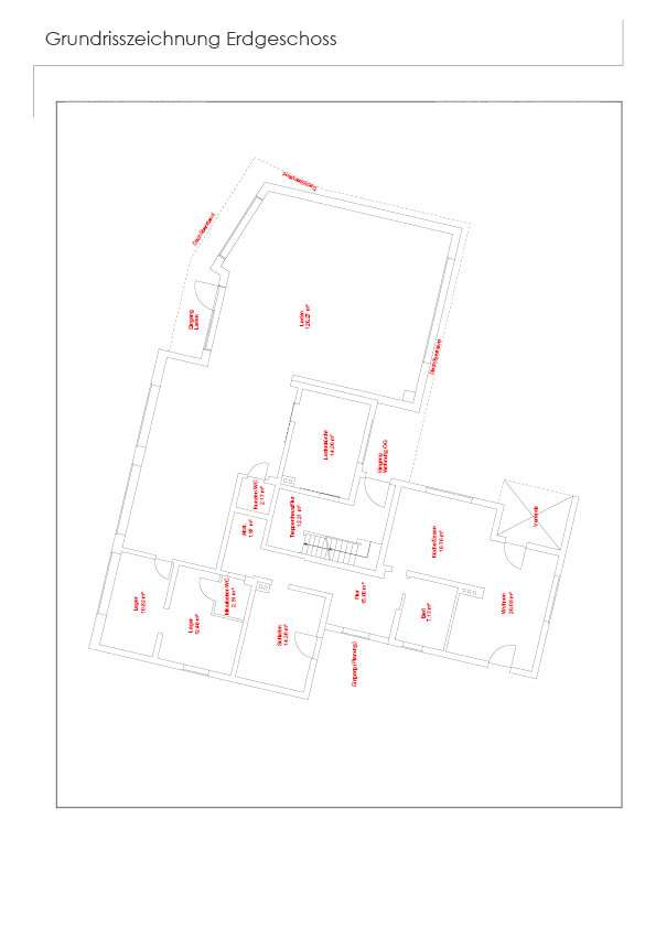 Grundriss Erdgeschoss
