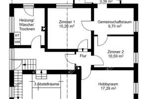 Helle, geräumige WG-Zimmer für Studenten oder Monteure – Uhlbacher Str. 76, 70329 Obertürkheim (Ortsteil), Stuttgart – Vorschaubild 18