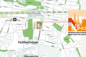 Appartement mit Balkon ~ nur für Studenten // mit Pantryküche und Tiefgaragenstellplatz – Galgenbergstraße 12, 12a, 93053 Galgenberg, Regensburg – Vorschaubild 4