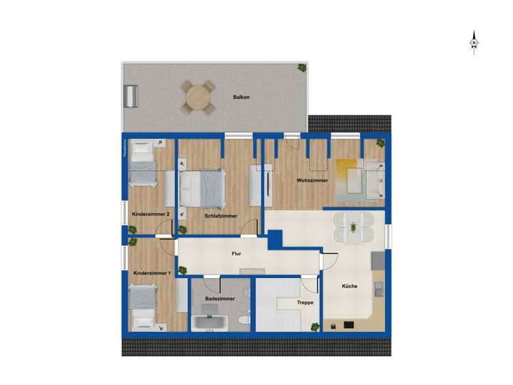 Grundriss - Dachgeschoss