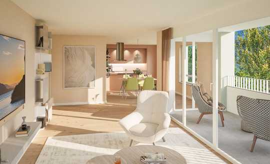 Moderne 3-Zimmer-Wohnung im 2. OG