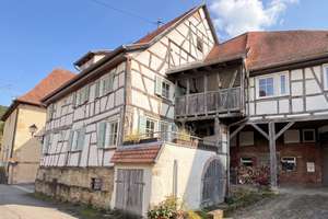 Wo andere das Wochenende verbringen, sind Sie zuhause. Helle Fachwerk-Maisonette mit Balkon in Strüm – Die vollständige Adresse der Immobilie erhältst du vom Anbieter., 71384 Weinstadt – Vorschaubild 5