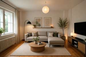 Ruhige UND zentrale Lage, sofort einziehen, keine Provision, 51 m2 Wohnung im OG, lichtdurchflutet – Colmarer Weg 2, 14169 Zehlendorf, Berlin – Vorschaubild 4