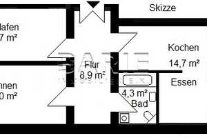 Schöne 2 Zimmer Wohnung mit Balkon und Einbauküche in Dresden Strehlen – Mockritzer Str. 1, 1219 Dresden – Vorschaubild 7
