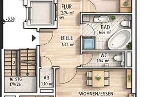 Moderne 3-Zimmer-Wohnung mit Echtholzkamin & Tiefgarage – Carl-von-Ossietzky-Straße 47 D, 65197 Klarenthal, Wiesbaden – Vorschaubild 28