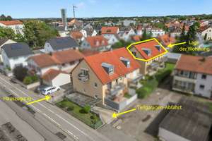Dachgeschosswohnung in zentrumsnaher Lage des Ingolstädter Südosten inkl. TG-Stellplatz und EBK! – Die vollständige Adresse der Immobilie erhältst du vom Anbieter., 85053 Südost, Ingolstadt – Vorschaubild 4
