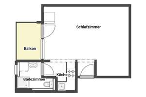 Greifen Sie zu! Gepflegte Dachgeschosswohnung – Die vollständige Adresse der Immobilie erhältst du vom Anbieter., 4435 Schkeuditz – Vorschaubild 6