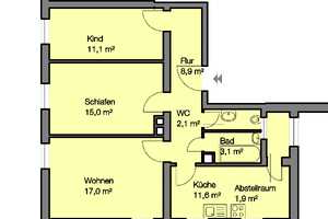 Große 3 Zimmer Wohnung mit geräumiger Küche in St. Johannis – Julienstr. 1, 90419 Nürnberg – Vorschaubild 11
