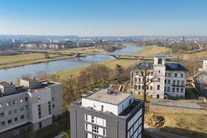 +++ 3-Zimmer-Wohnung mit Südterrasse und Elbblick in der begehrten Radeberger Vorstadt +++