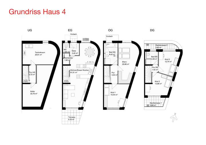 LIVING75 Grundriss Haus 4