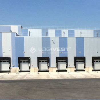 Projektierter Neubau einer Lager- und Logistikhalle