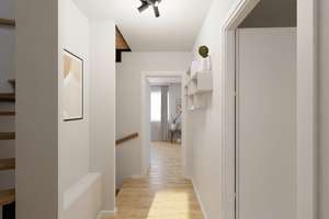 Moderne Doppelhaushälfte mit Garten und Dachstudio – Magdeburger Straße 6, 59192 Bergkamen – Vorschaubild 5