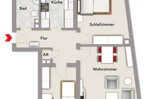 Solide vermietete 3 Zimmer Wohnung in Nürnberg Sebald – Die vollständige Adresse der Immobilie erhältst du vom Anbieter., 90402 Altstadt, St. Sebald, Nürnberg – Vorschaubild 8