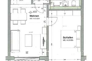 Barrierefreie 2-Zi. Wohnung mit Terrasse in Nürnberg - Großreuth / Wohnung mieten – Die vollständige Adresse der Immobilie erhältst du vom Anbieter., 90431 Großreuth bei Schweinau, Nürnberg – Vorschaubild 12