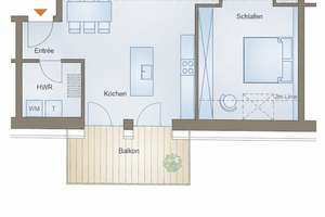 Perfekt für Eigennutzer! Traumhaftes Loft mit Balkon - 5 Gehminuten zur Innenstadt, ! – Salomonstraße 5A, 4103 Zentrum-Ost, Leipzig – Vorschaubild 15