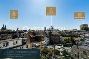 NEUBAU PENTHOUSE MIT GROßER SÜD-DACHTERRASSE IM RUHIGEN GEREONSVIERTEL AM MEDIAPARK +PROVISIONSFREI+ – 50670 Altstadt/Nord, Köln – Vorschaubild 3