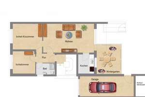 Großzügige Erdgeschosswohnung mit Wintergarten und eigenem Garten in Mönchengladbach-Neuwerk – Die vollständige Adresse der Immobilie erhältst du vom Anbieter., 41066 Neuwerk-Mitte, Mönchengladbach – Vorschaubild 18