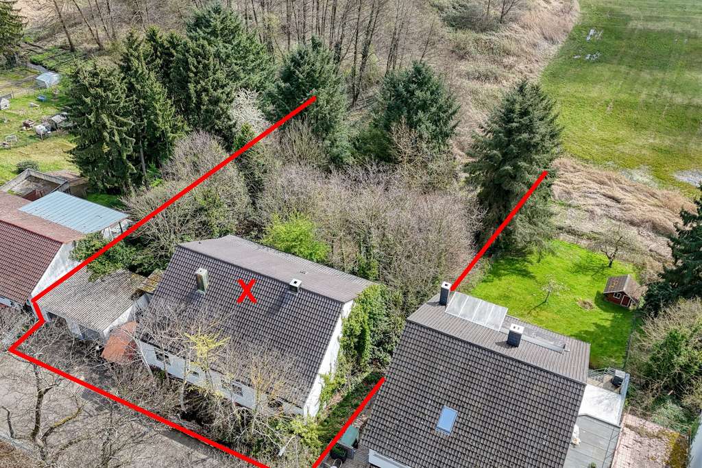 Immobilie in Jockgrim - Jockgrim: EFH zum Kernsanieren, großes Grundstück, herrlicher Ausblick! - Bild 4