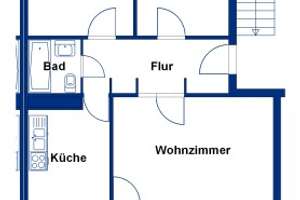 Attraktive 3-Zimmer-Wohnung mit Loggia und Aufzug in Wolfsburg-Detmerode – Kurt-Schumacher-Ring 19, 38444 Detmerode, Wolfsburg – Vorschaubild 2