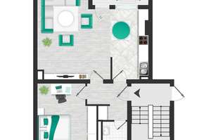 Provisionsfrei & Bezugsfreie 2 ZKB mit Balkon - SCHWACHHAUSEN-Riensberg – Wätjenstraße 63, 28213 Riensberg, Bremen – Vorschaubild 24