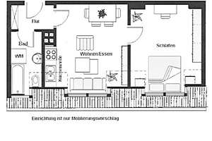 Sehr gemütliche Dachgeschosswohnung mit Wohnküche und Kaminofen – Hiltenspergerstr. 19, 80796 Neuschwabing, München – Vorschaubild 13