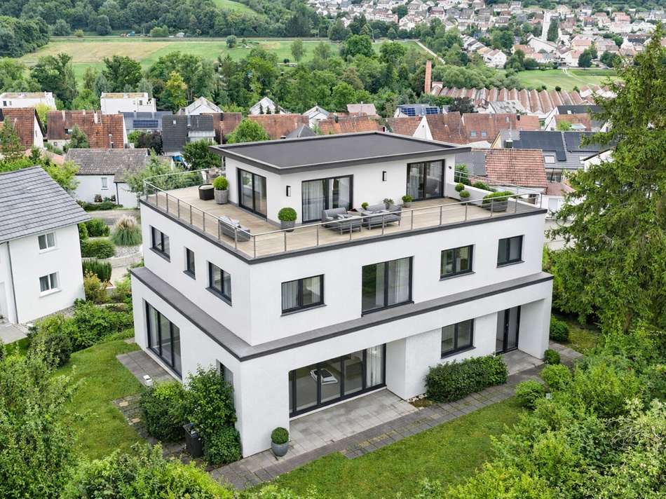 Neubau KI visualisiert