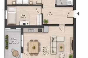 Zwei Wohnungen zum Paketpreis!! 3-Zimmer mit Balkon + 2-Zimmer-Wohnung – Ernst-Häckel-Str. 98, 80999 Untermenzing, München – Vorschaubild 16