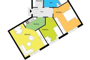 Gemütlich, zentral und altersgerecht! Hier fühlen Sie sich Zuhause! – Die vollständige Adresse der Immobilie erhältst du vom Anbieter., 1067 Wilsdruffer Vorstadt/Seevorstadt-West, Dresden – Vorschaubild 9